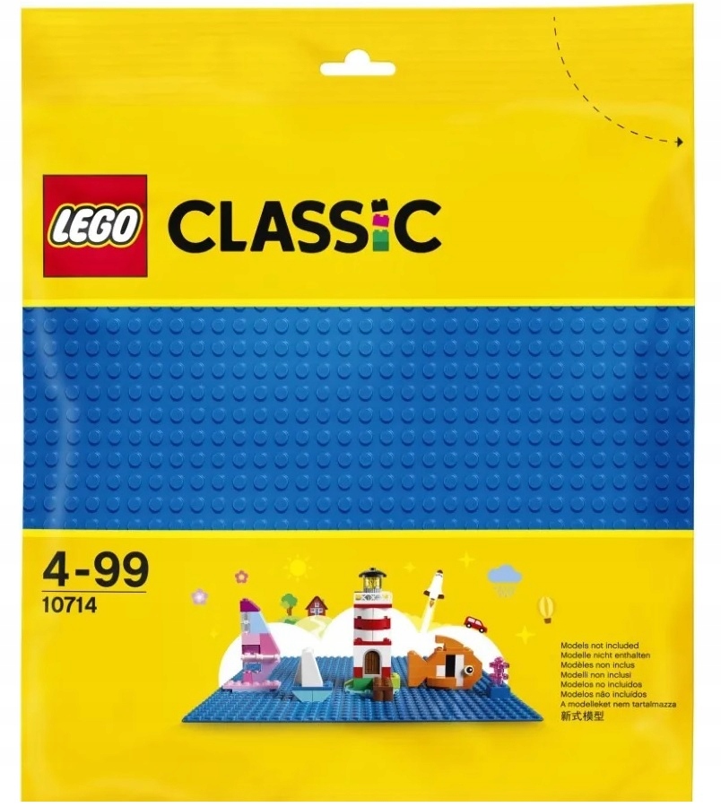 Konstrukcyjna płytka niebieska Lego Classic 10714