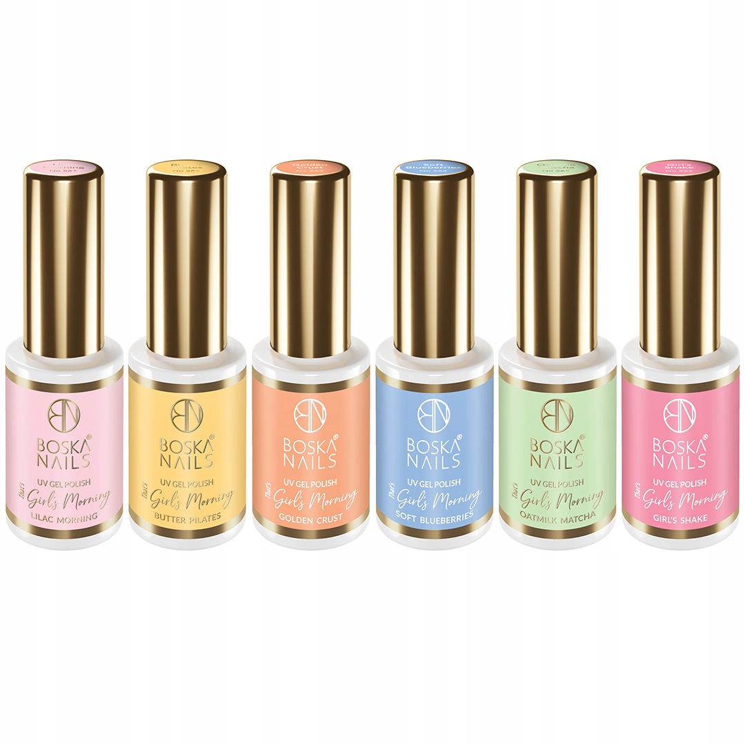 Zestaw lakierów hybrydowych That's Girl"s Morning Boska Nails