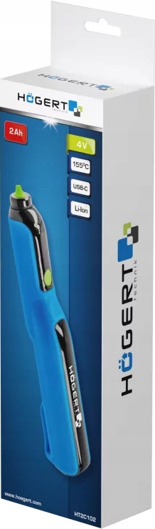 PISTOLET DO KLEJU 4V, BEZPRZEWODOWY, AKUMULATOROWY 7 mm HOGERT HT2C102 Seria HT2C102