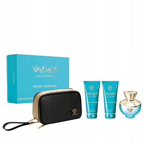 Versace Dylan Turquoise Edt 100 ML Tělové Mléko 100 ML Sprchový Gel 100 ML C