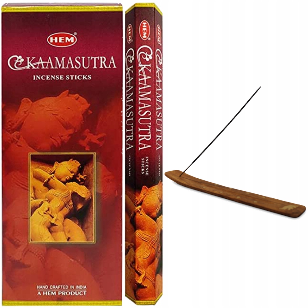 

Indyjskie Kadzidełka Aroma Kaamasutra 20 Sztuk Hem