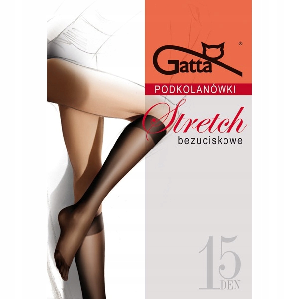 

Gatta Podkolanówki Stretch (2 pary w opak.) Białe