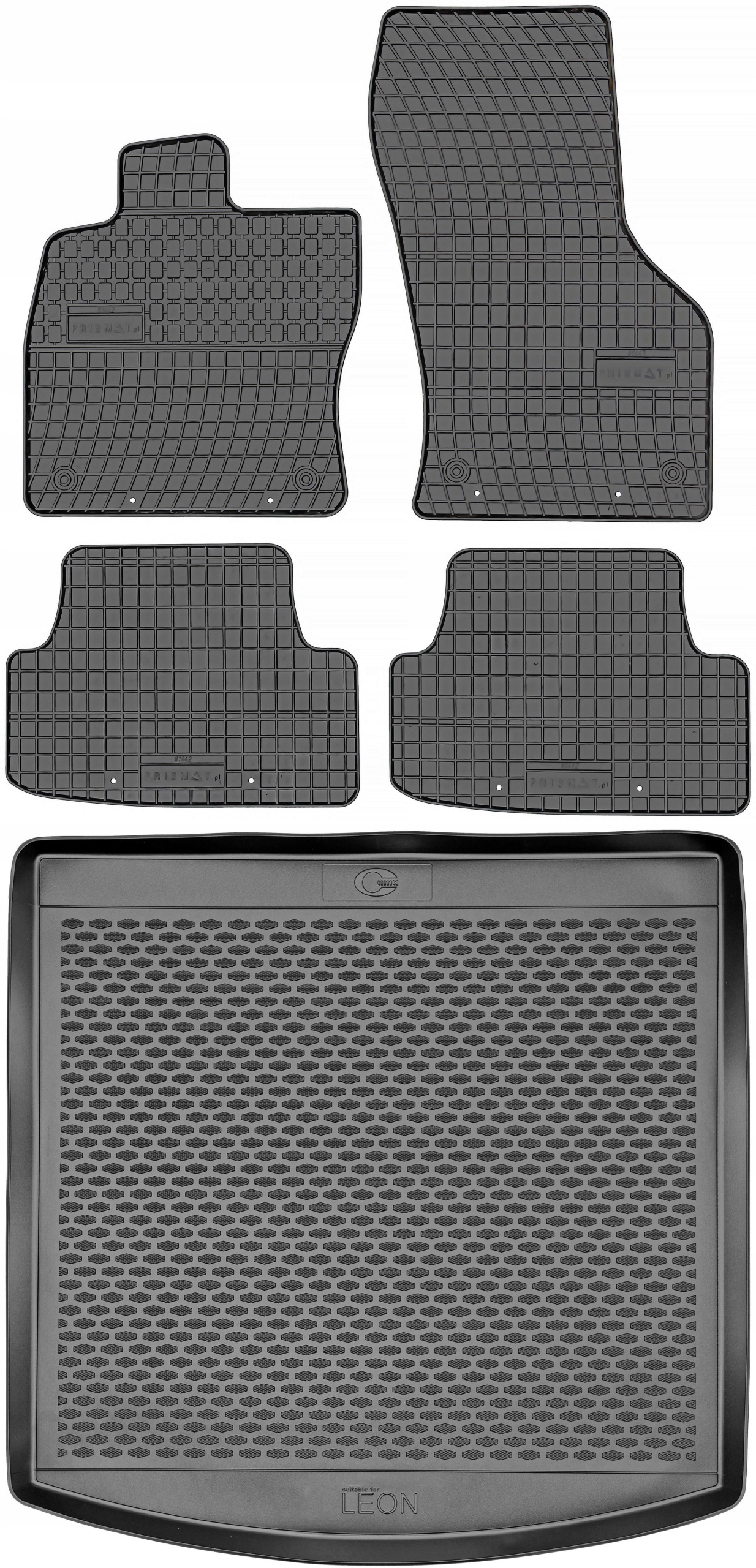 Seat Leon III Kombi od roku 2013-2019 Sada Koberce batožinový priestor