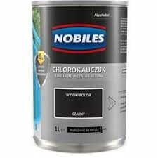 

Nobiles Chlorokauczuk Czarny 1L farba emalia Metal