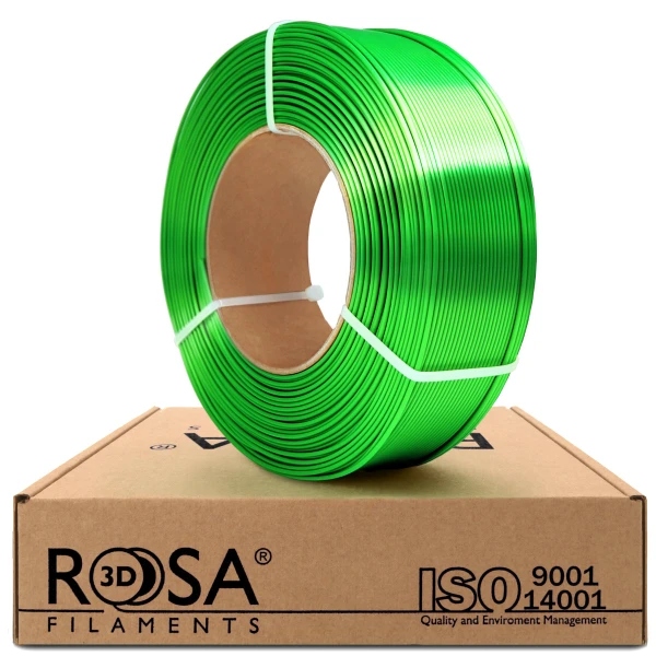 ReFill PLA-Silk 1,75mm Green zielony 1kg