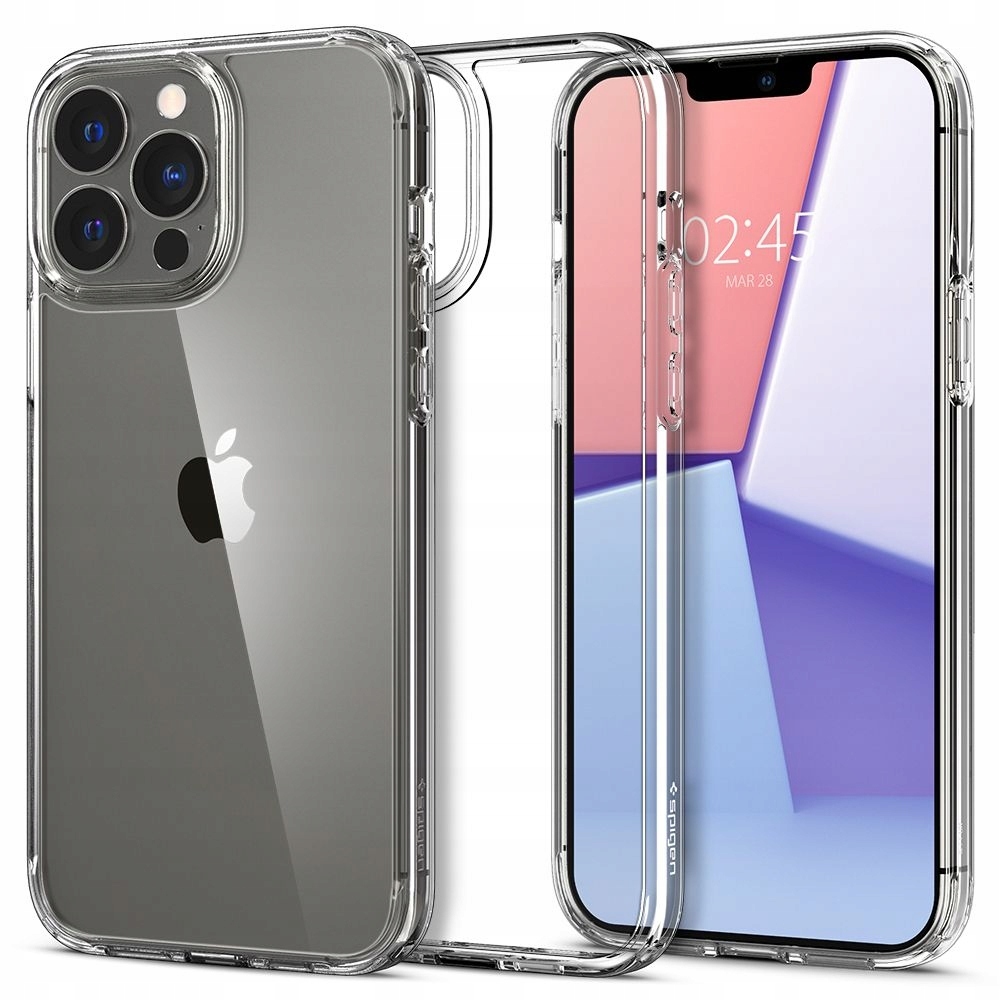 Etui SPIGEN Ultra Hybrid Case do Apple iPhone 13 Pro, Bezbarwne Plecki Marka Spigen