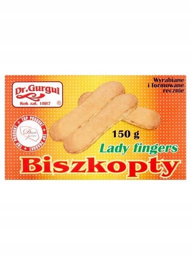 Levně 4x Dr. Gurgul Piškoty Lady Fingers 150 g