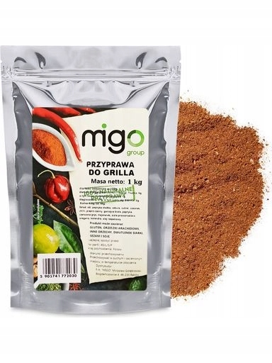 3x MIGOgroup, Grilovací koření – 1 kg – barbecue – MIGogroup