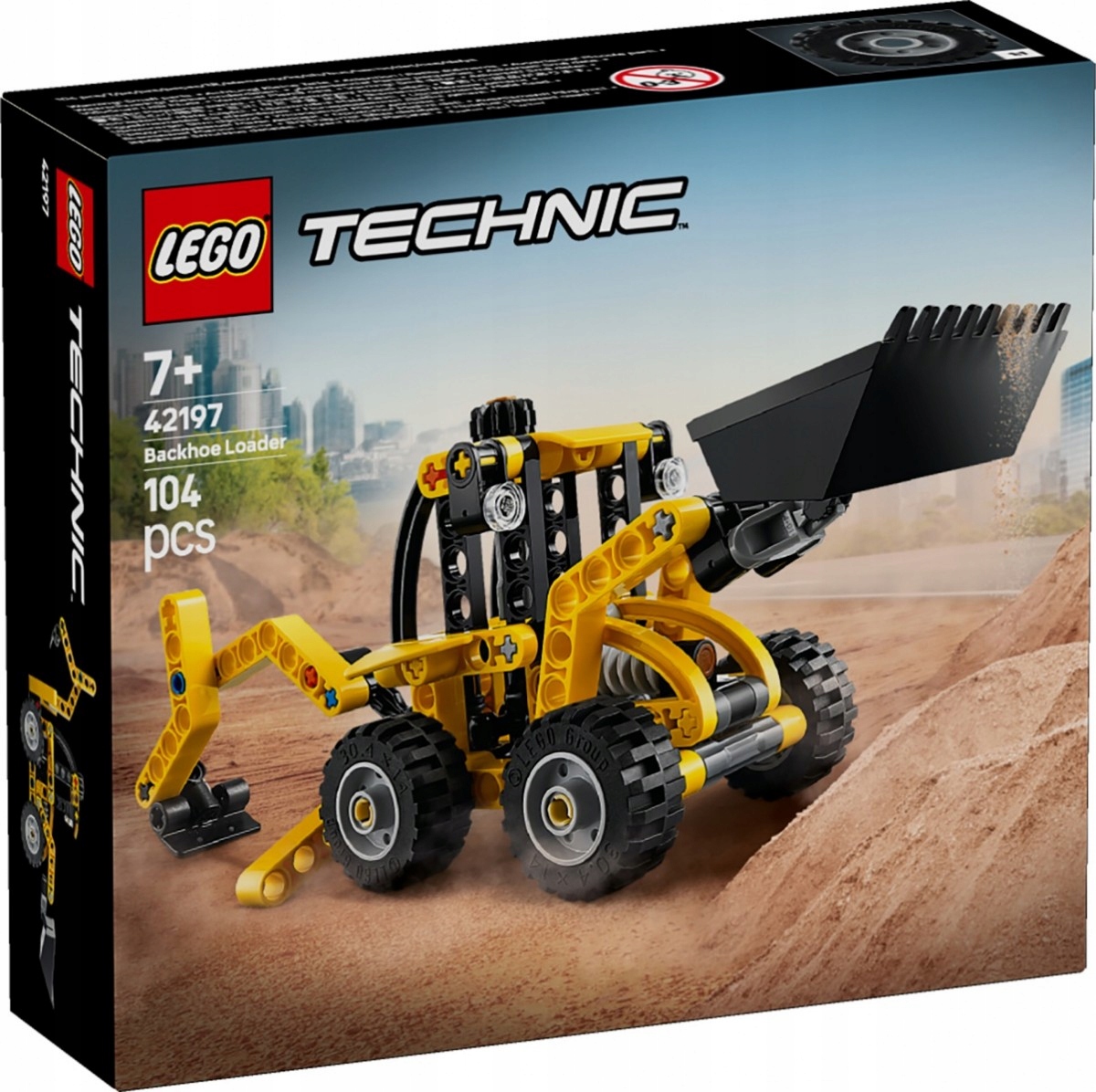 Lego Stavebnice Technic 42197 Traktorbagr