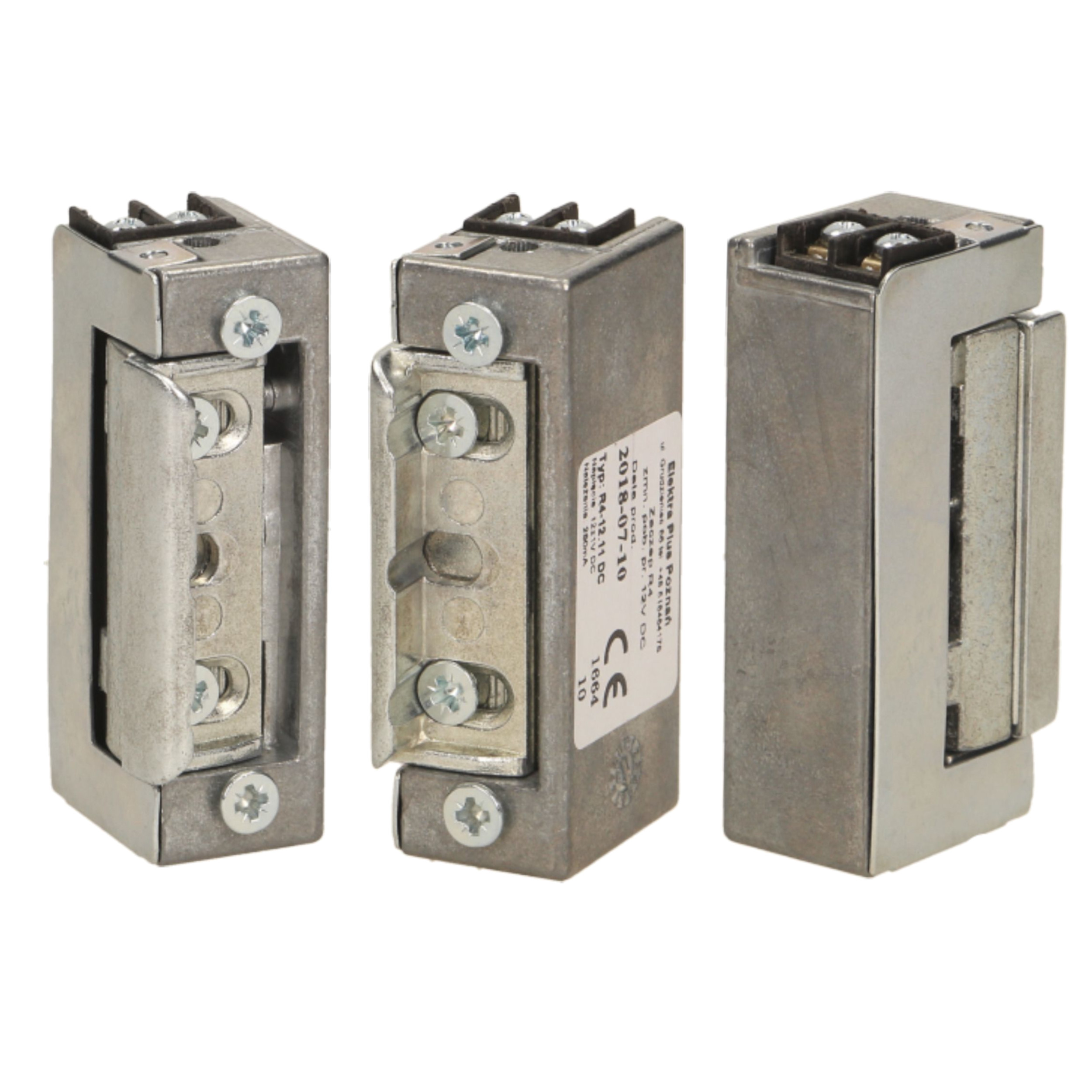 ELEKTROZACZEP R4 SYMETRYCZNY BEZ BLOKADY BEZ PAMIĘCI NISKOPRĄDOWY DO FURTKI