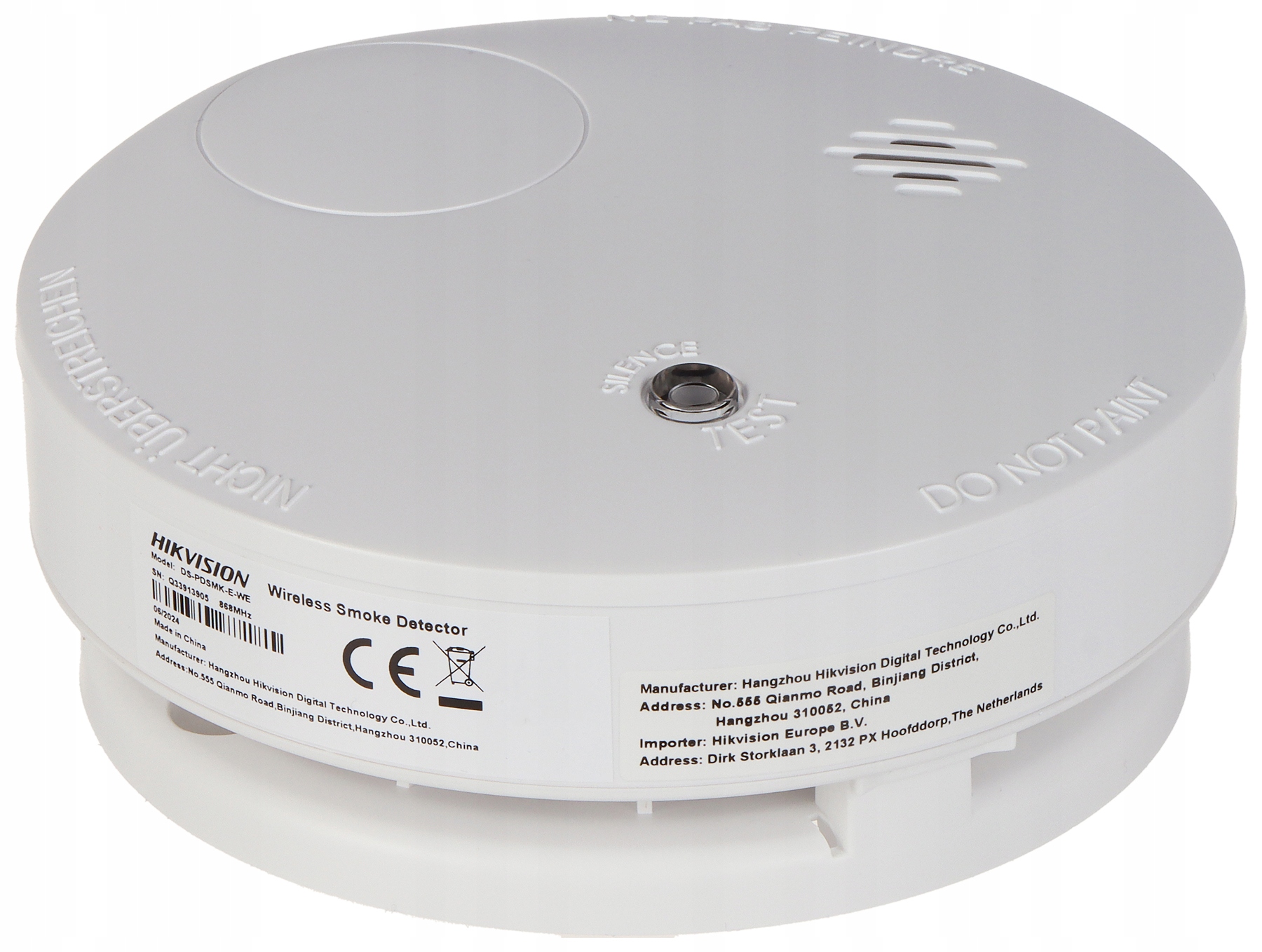 Bezdrôtová Detektorka Dymu Ax Pro Ds-pdsmk-e-we Hikvision