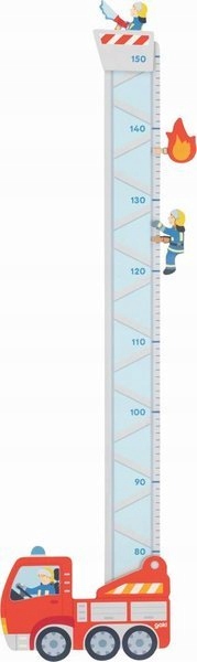 

Drewniana miarka wzrostu Zabawka Straż pożarnaGoki