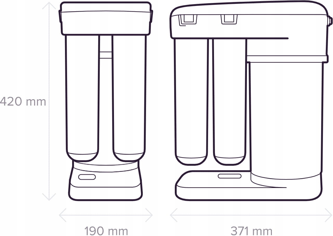Filtr do wody pitnej odwrócona osmoza Aquaphor Morion RO-101S + bateria EAN (GTIN) 4744131011950