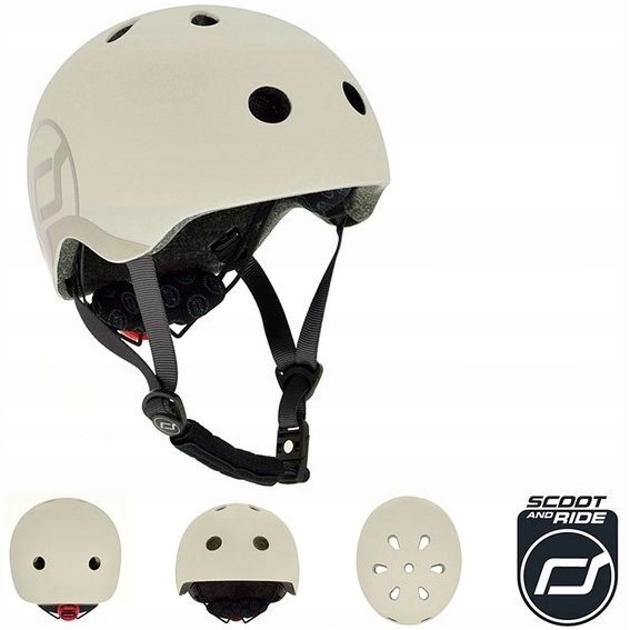 ZESTAW SCOOTANDRIDE ASH HULAJNOGA Highwaykick 3 + KASK z LED S-M 3L+ Koła Kauczukowe