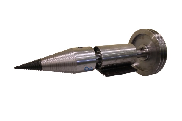 Štípačka Vrták 90MM s řemenicí 200mm 2x13