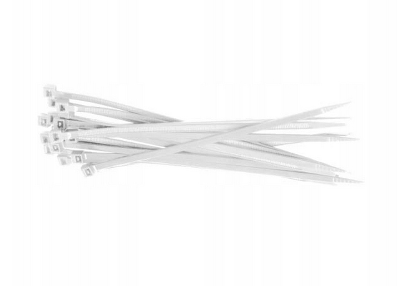 STALCO OPASKI NYLONOWE BIAŁE TRYTYTKI 8.8*780MM