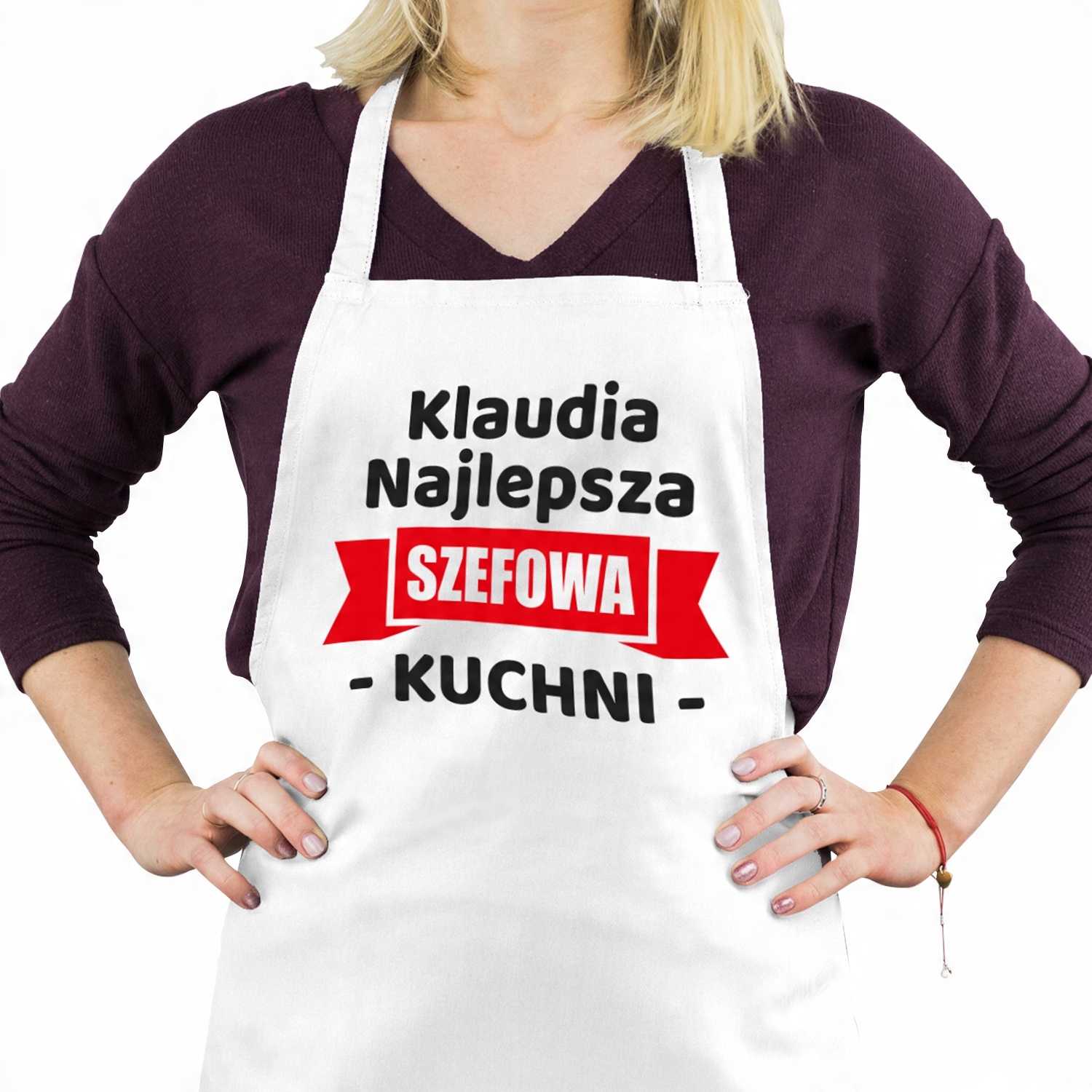 

Fartuch Kuchenny Nadruk Na Urodziny Imię