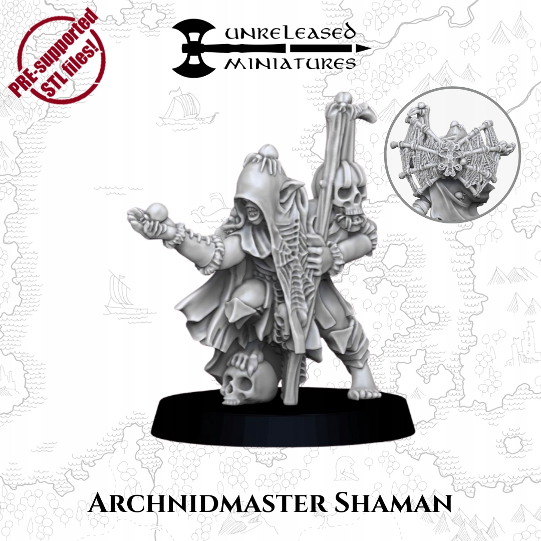 Archnidmaster Shaman x1 - 3dmonkey
