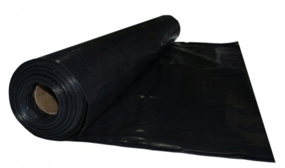 

Folia Budowlana Czarna Izolacyjna 0,3 Atest 6x33m