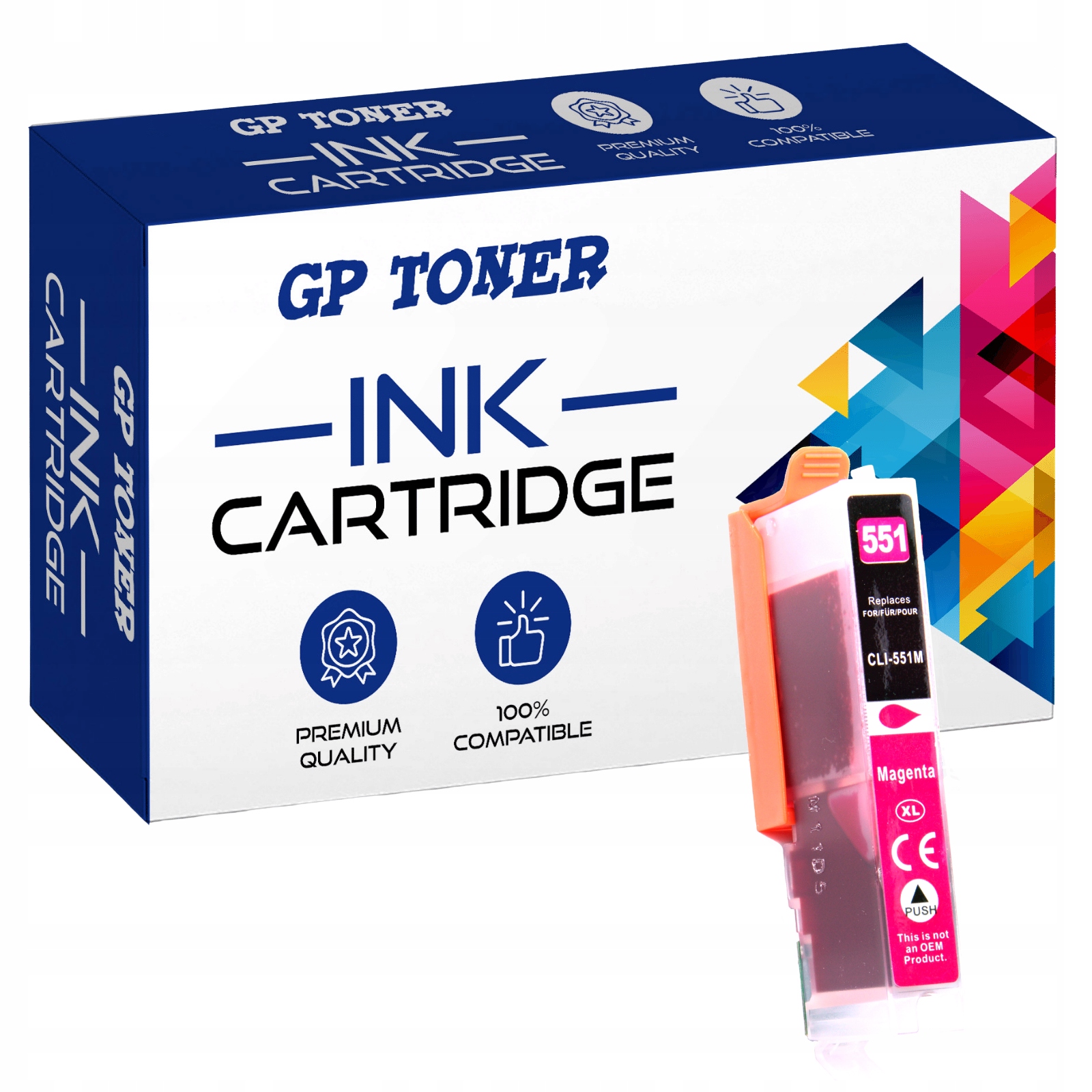 

Tusz do Canon CLI-551XL Pixma IP7250 MG5650 MG5550
