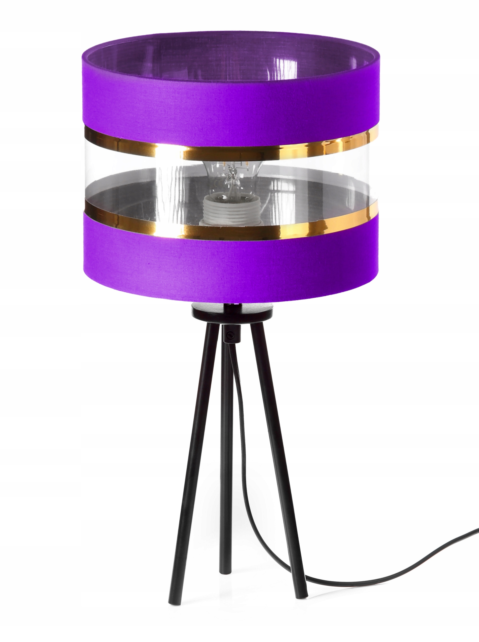 LAMPA NOCNA STOŁOWA BIURKO LED DESIGN GLAMOUR LOFT Styl nowoczesny