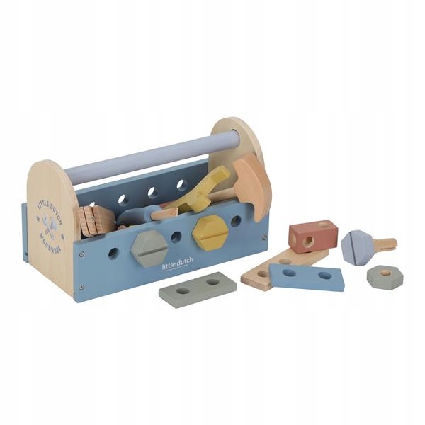 Little Dutch Toolbox Zestaw majsterkowicza zabawka drewniana