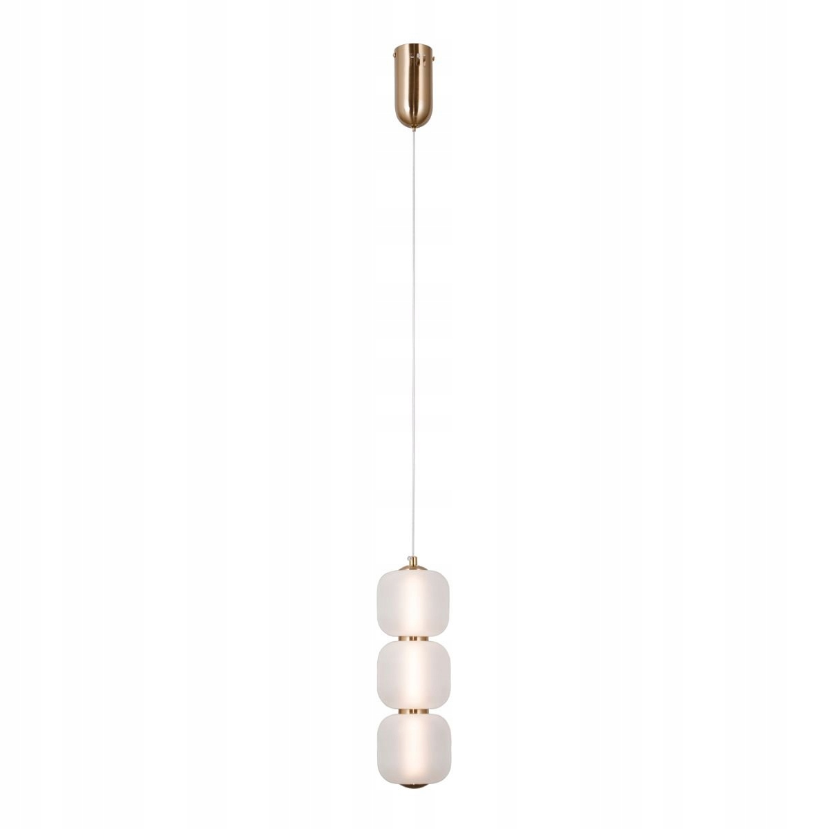 Pendant Led svietidlo Moderné Zlaté Ganti 8W 3000K Nastaviteľné 11 cm Italux