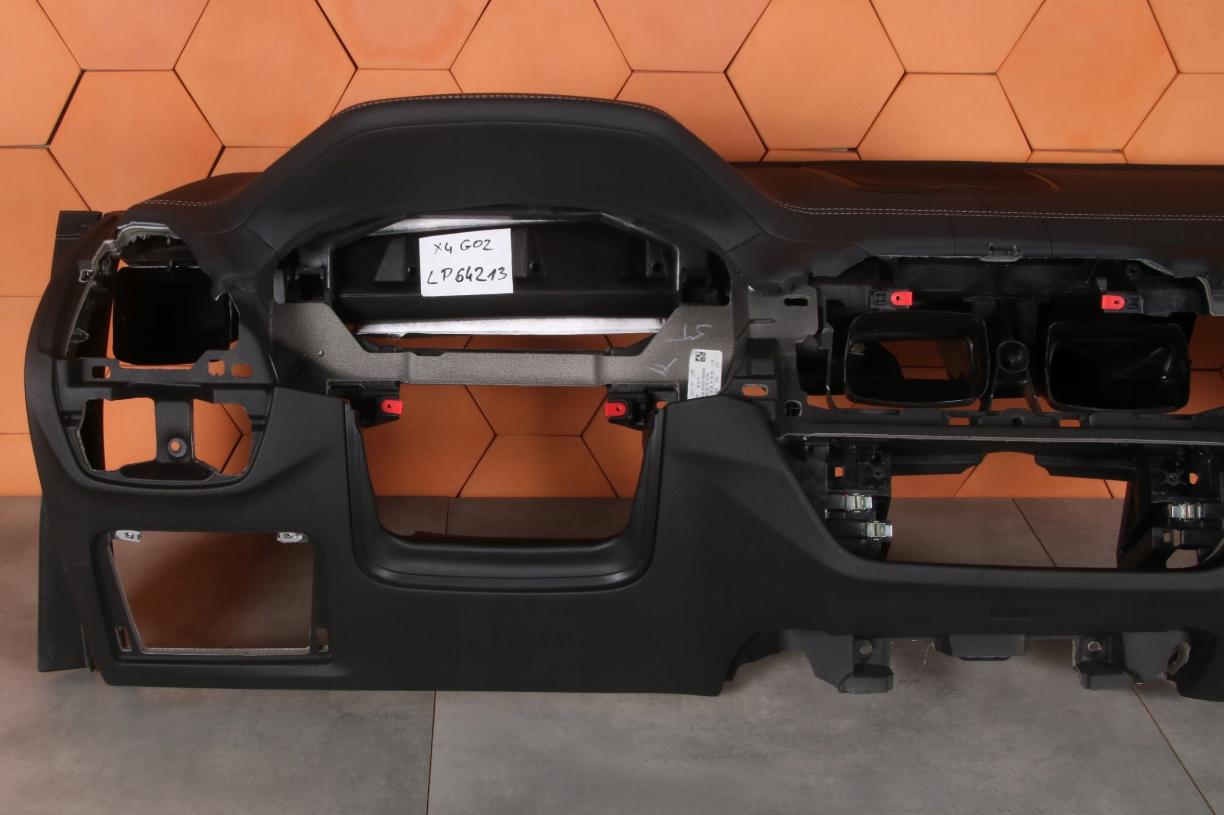 BMW X3 G01 X4 G02 X3M X4M dashboard instrument panel console SENSATEC black HEAD UP