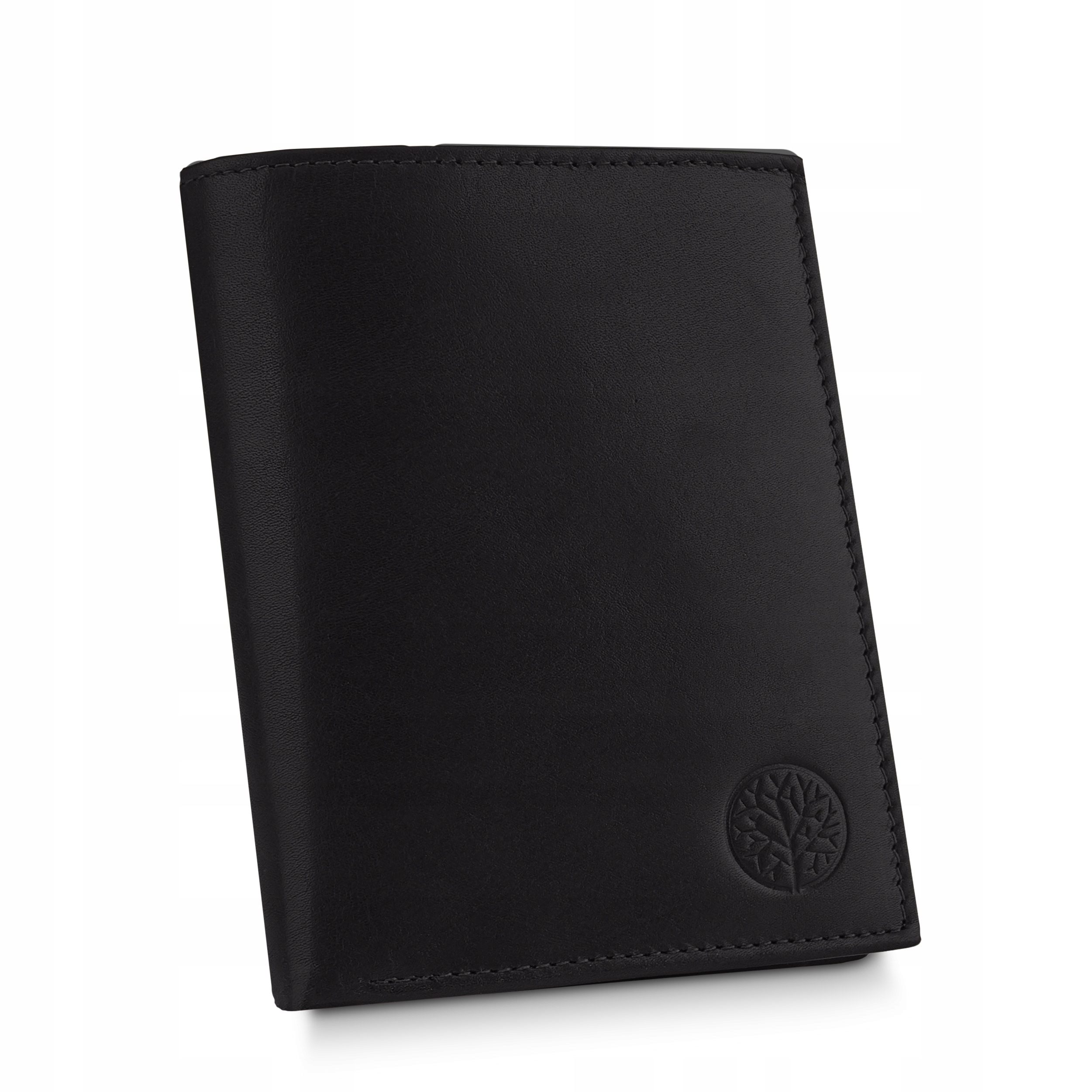 

Betlewski Skórzany portfel damski pojemny markowy