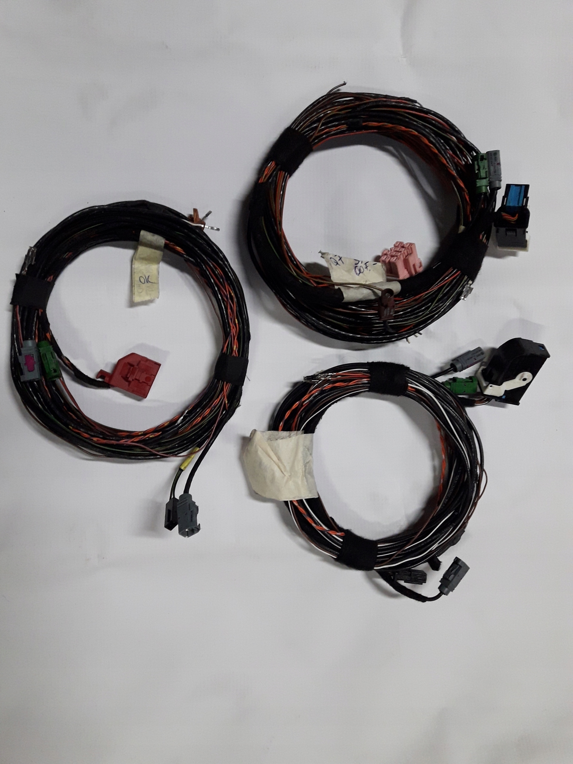 2012r - AUDI A4 A5 B8 жгут проводов внутри камера заднего вида 2012