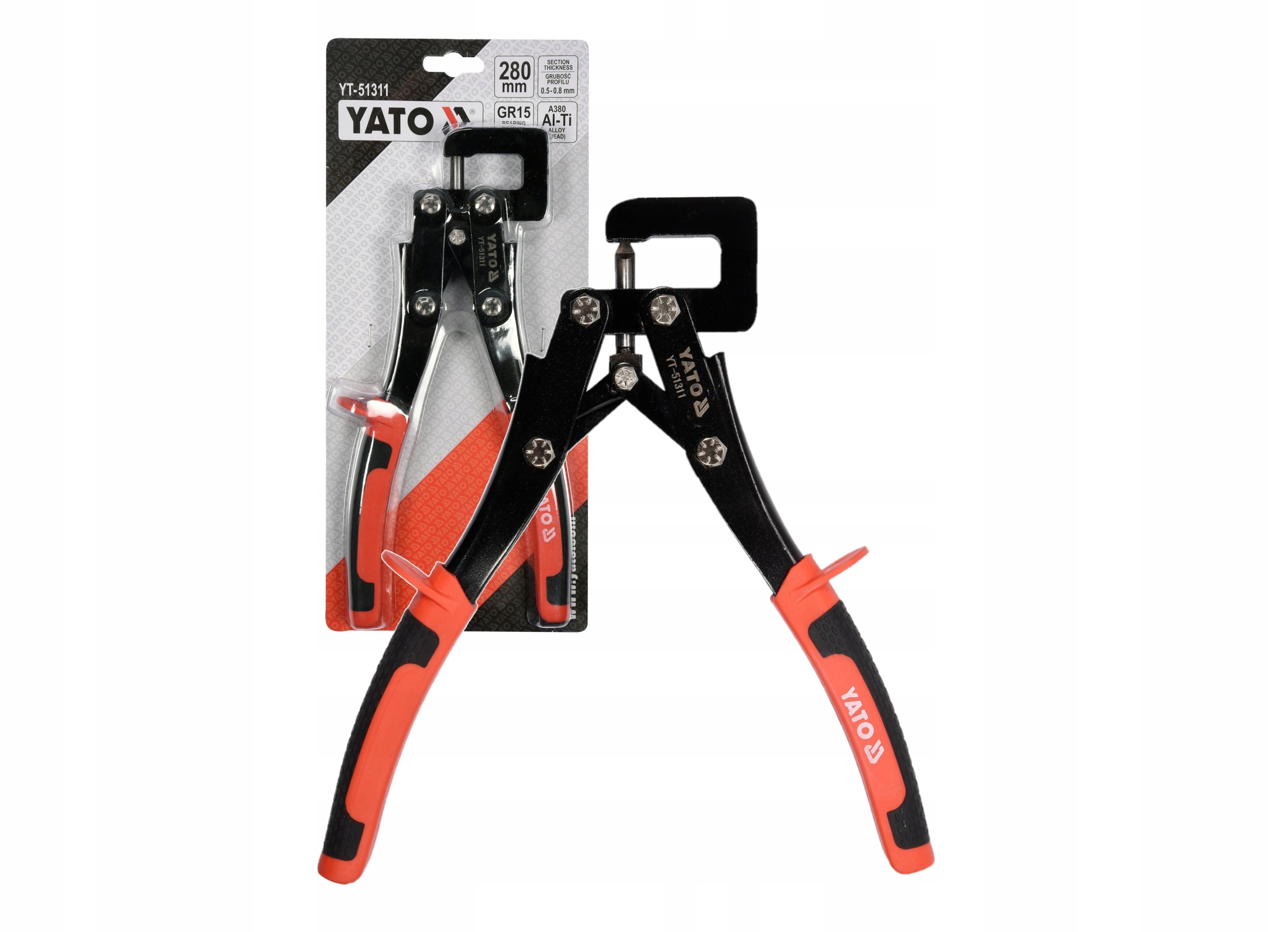 

Szczypce Do Łączenia Profili Gk 280 Yato YT-51311