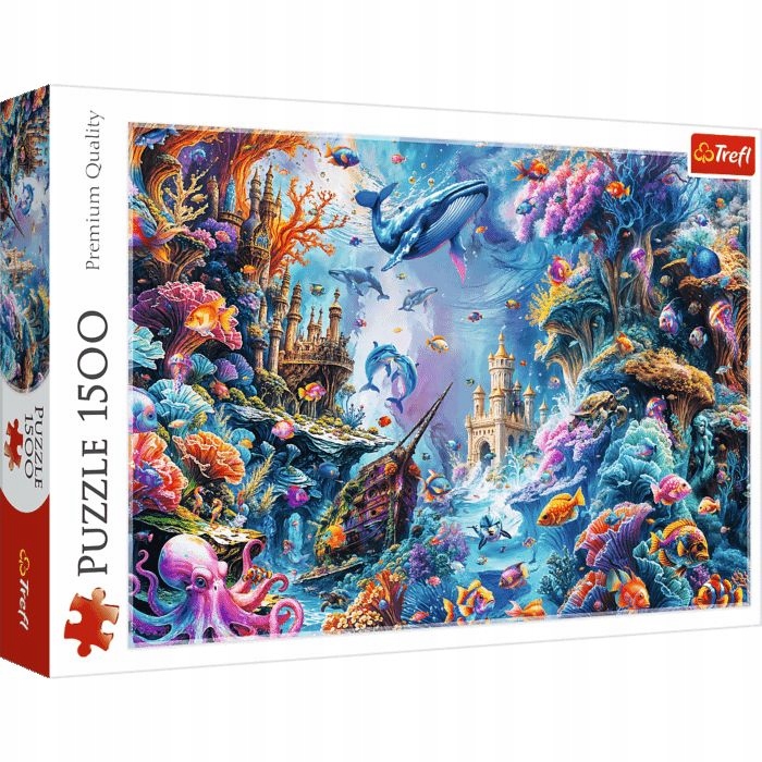 Puzzle 1500 Podwodny świat OPIS