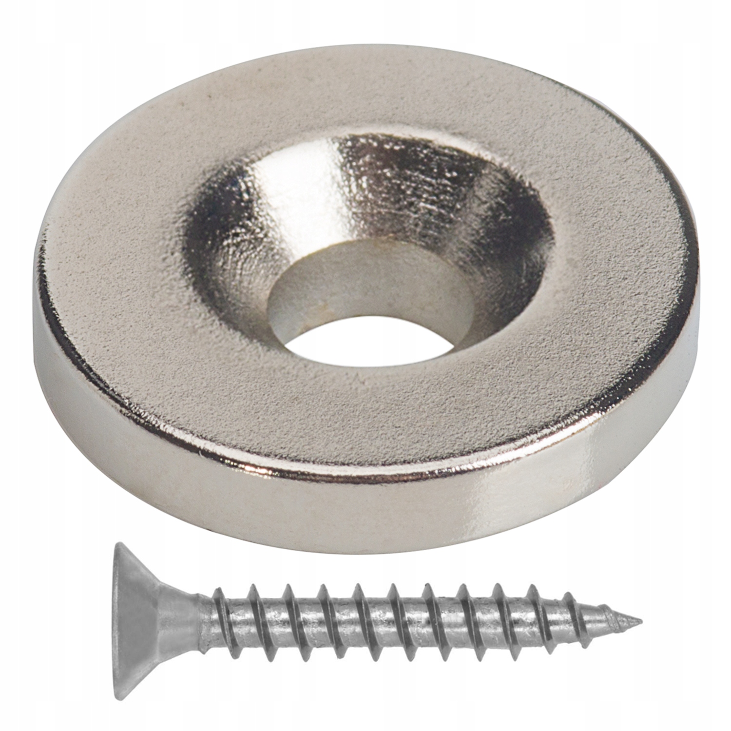 MANGES NEODYMOWY 14X3 Z OTWOREM 8/4 GRATIS WKRĘT