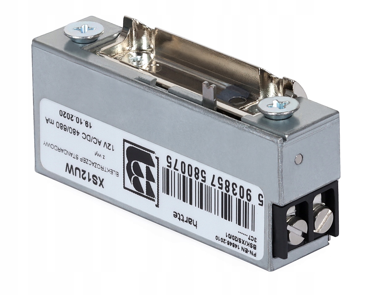 Elektrozaczep XS12UW Hartte wąski 12 V Ac/dc wyłąc