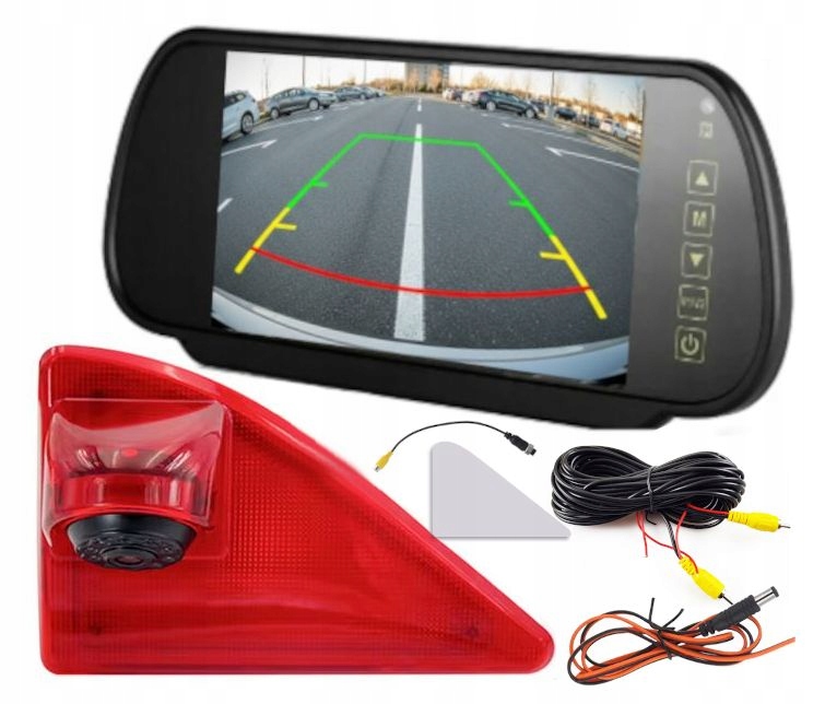 Cúvacia Kamera S Monitorom Renault Master 2010-2023 Hd Fisheye 170 Stupňov