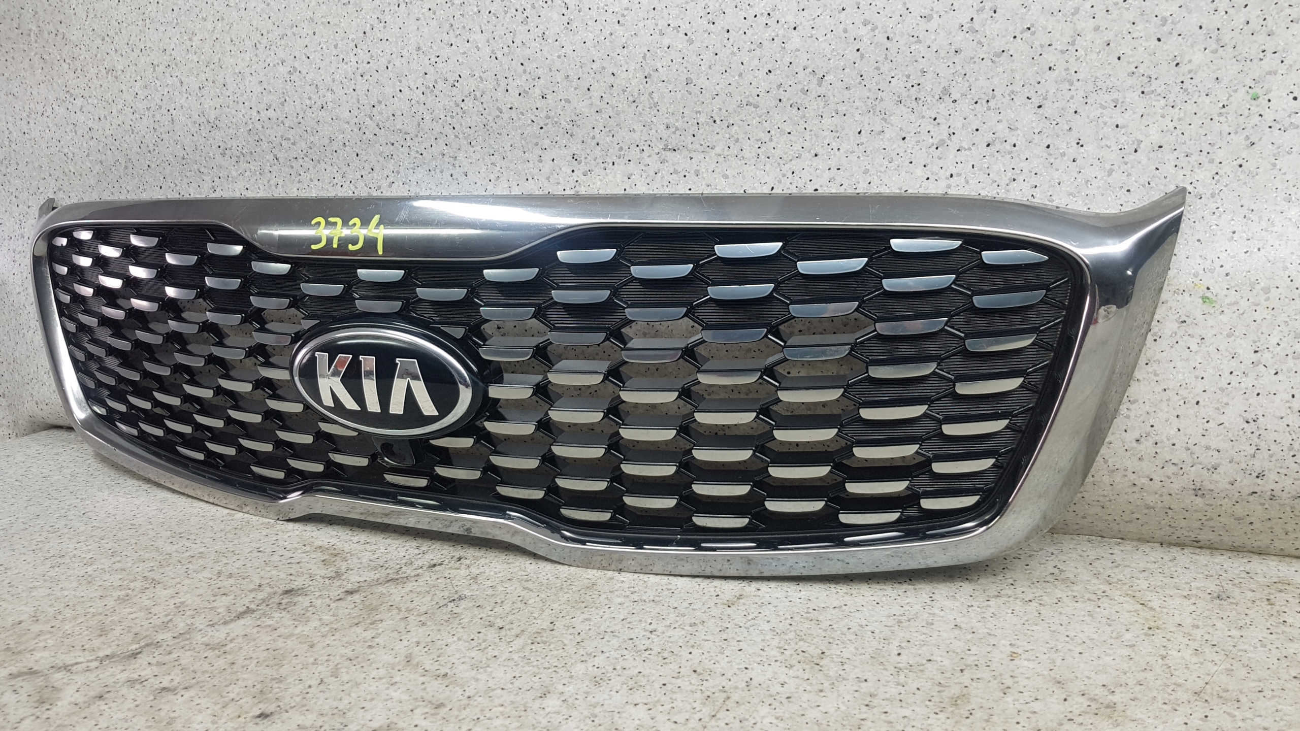 KIA SORENTO 3 III LIFT 2018 - front PREKLADgrill bumper front 3734