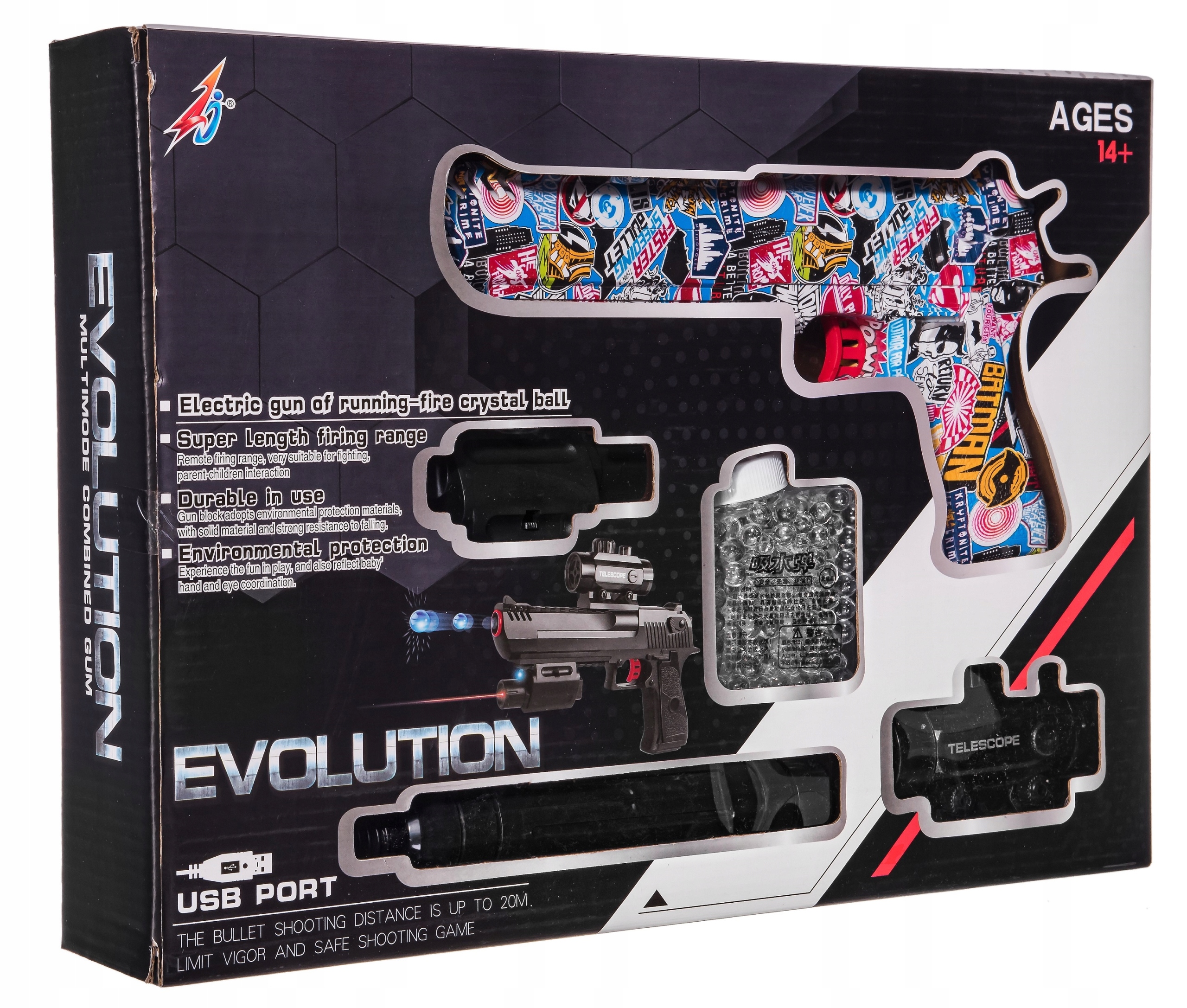 DEAGLE KARABIN PISTOLET MP AUTOMAT KULKI ŻELOWE CS Certyfikaty, opinie, atesty CE