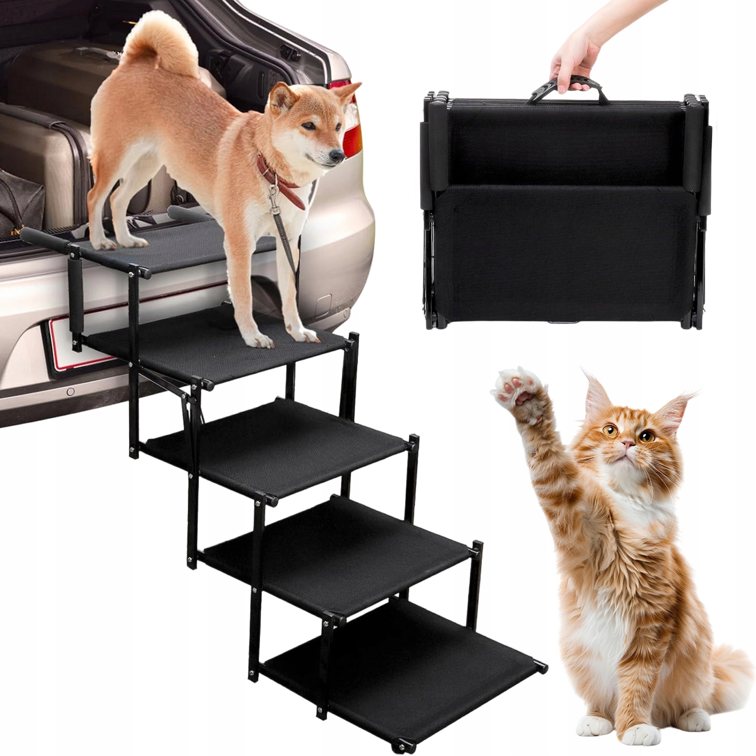 Levně Žebřík Pro Psa Do Terénního Auta