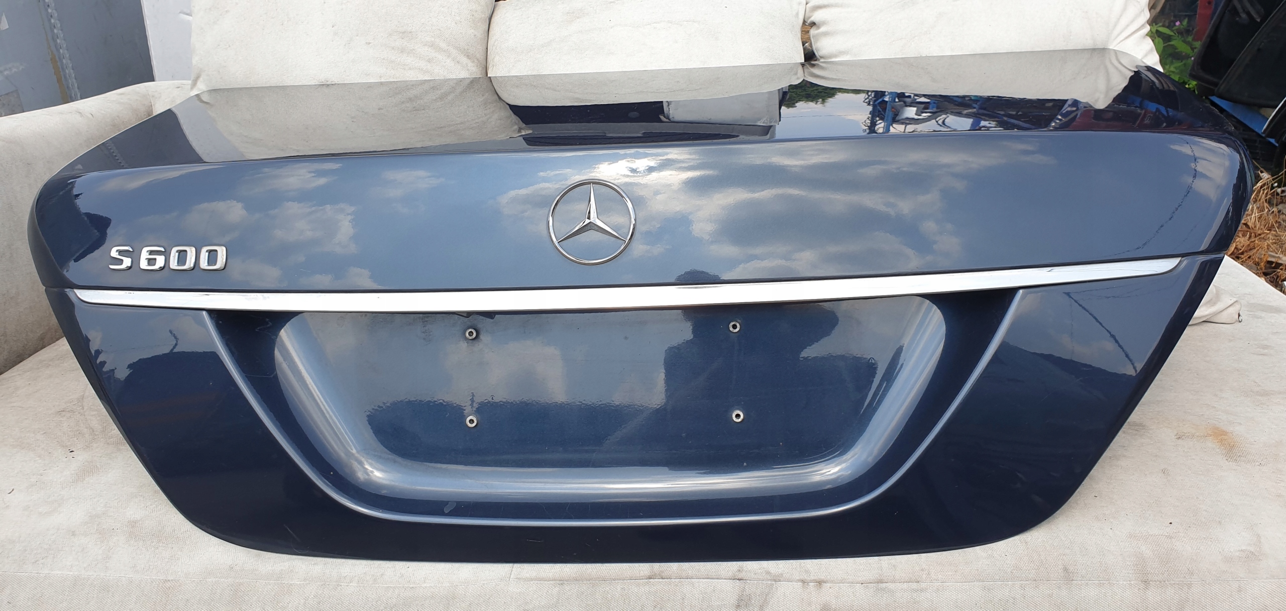 boot doors boot moulding CHROM MERCEDES S W221 189 OE