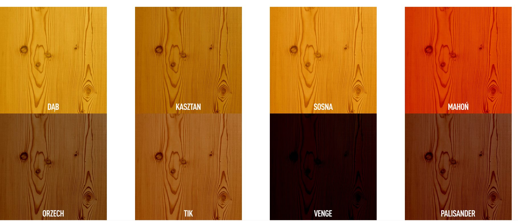 ALTAX Lakierobejca do drewna 2.5L Orzech Kolor orzech