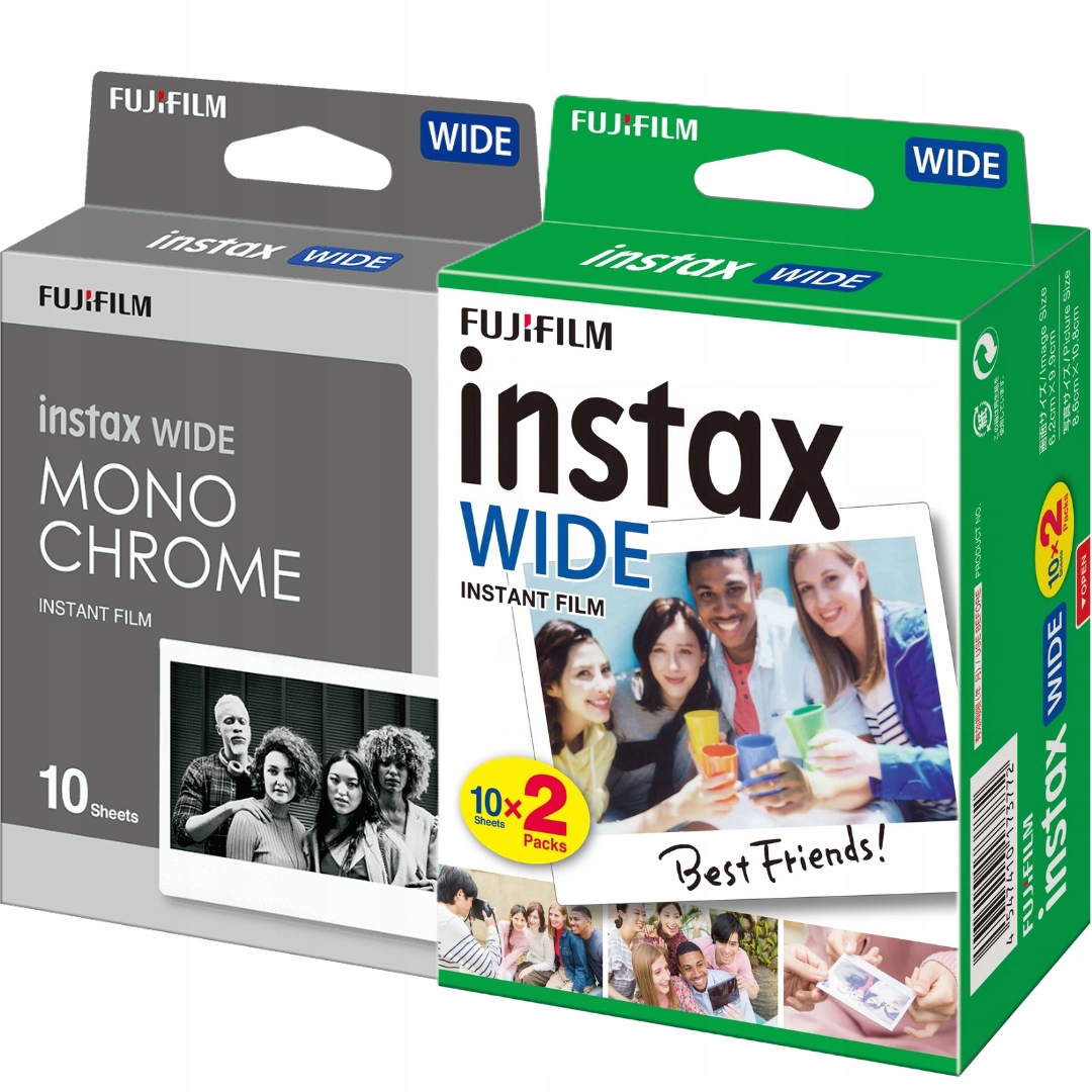 Sada náplní Instax Wide 30 fotografií pro fotoaparát Instax Wide 300 400 Evo Foto
