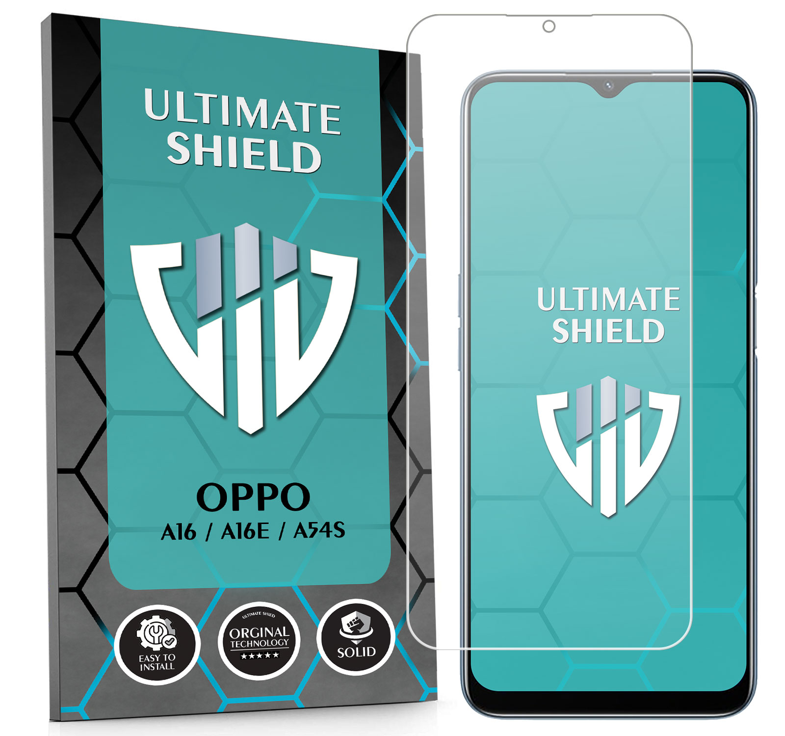 Sklo 3x Displej 7x Fotoaparát Rychlý Objektiv Pro Oppo A16 A16E A54S