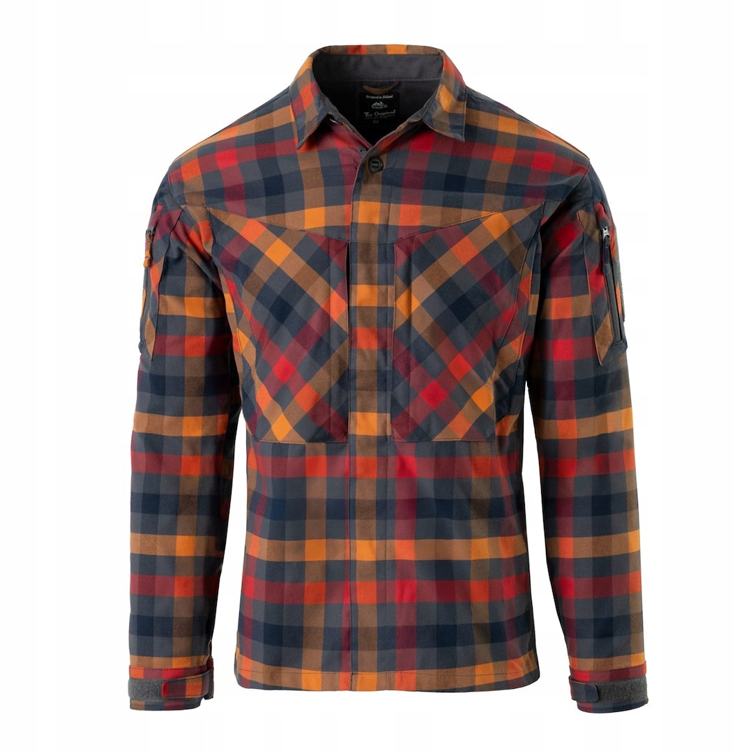 Košile Mbdu Dark Autumn Checkered