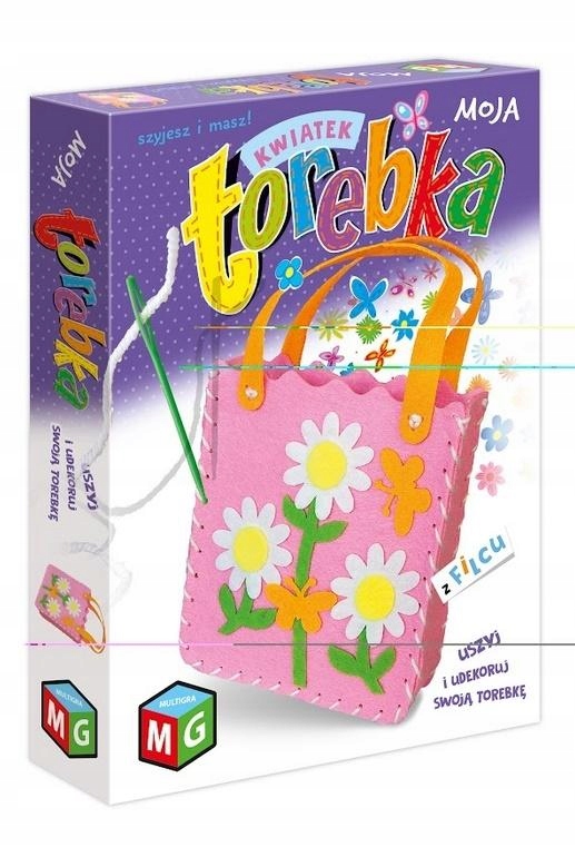 ZESTAW KREATYWNY MOJA TOREBKA Z FILCU ORYGINAŁ