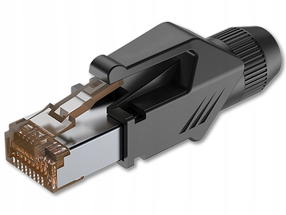 

Złączka Wtyk RJ45 CAT5e Stp Ekran Złącze Rj KAT.5e