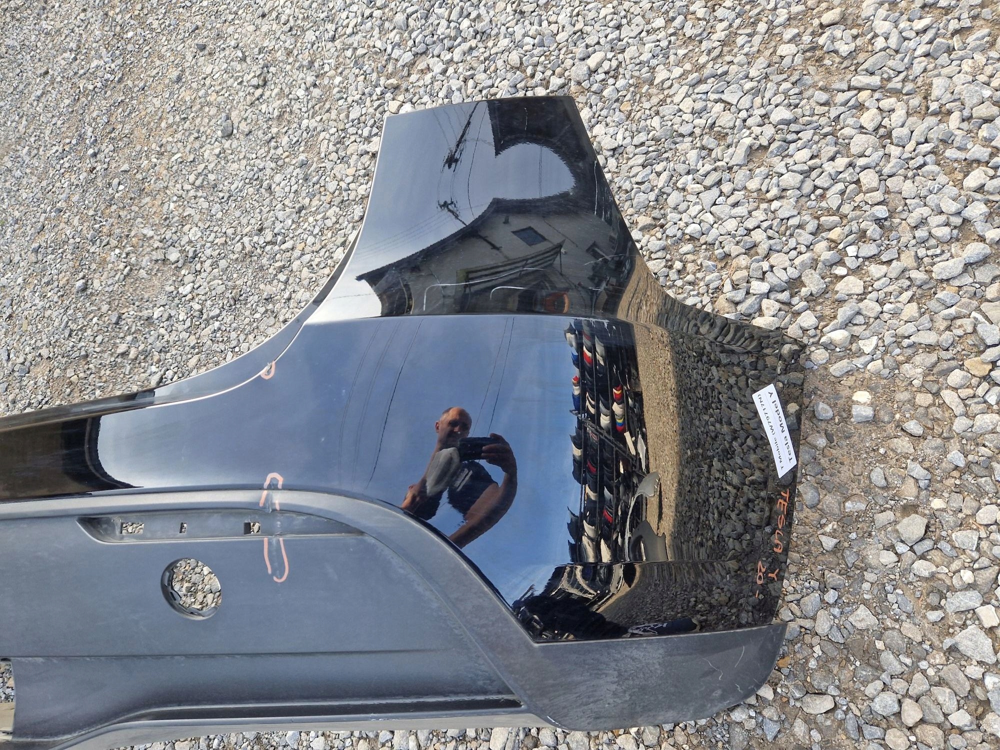 bumper rear TESLA Y 2020R->