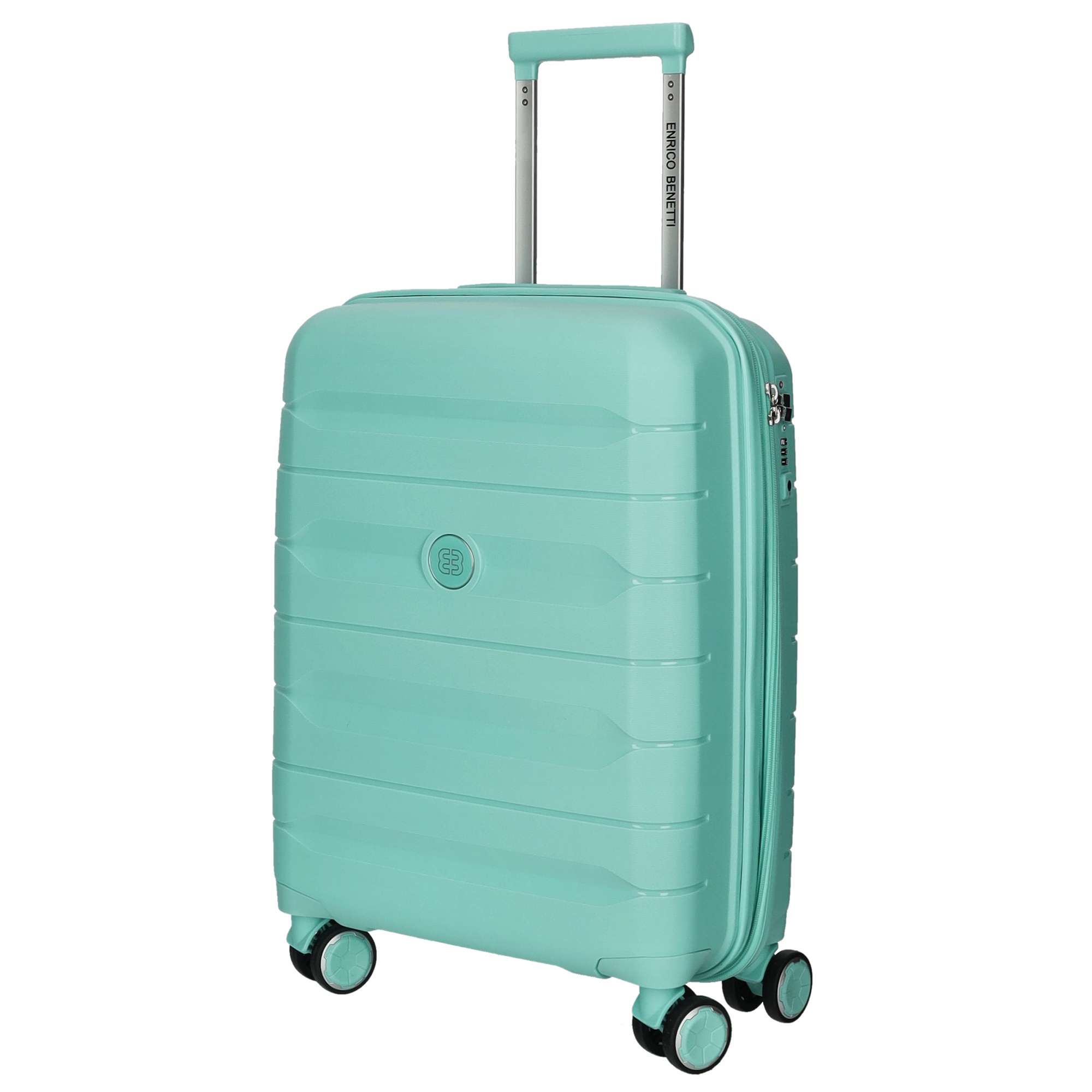 Walizka podróżna kabinowa Enrico Benetti Montreal 39047-55 Miętowy