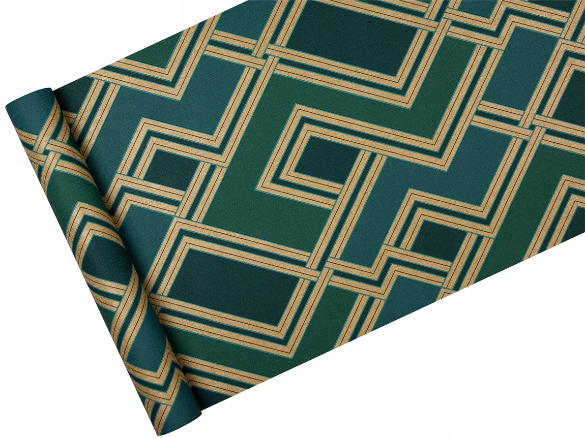 

Tapeta Złota geometria w stylu art-deco
