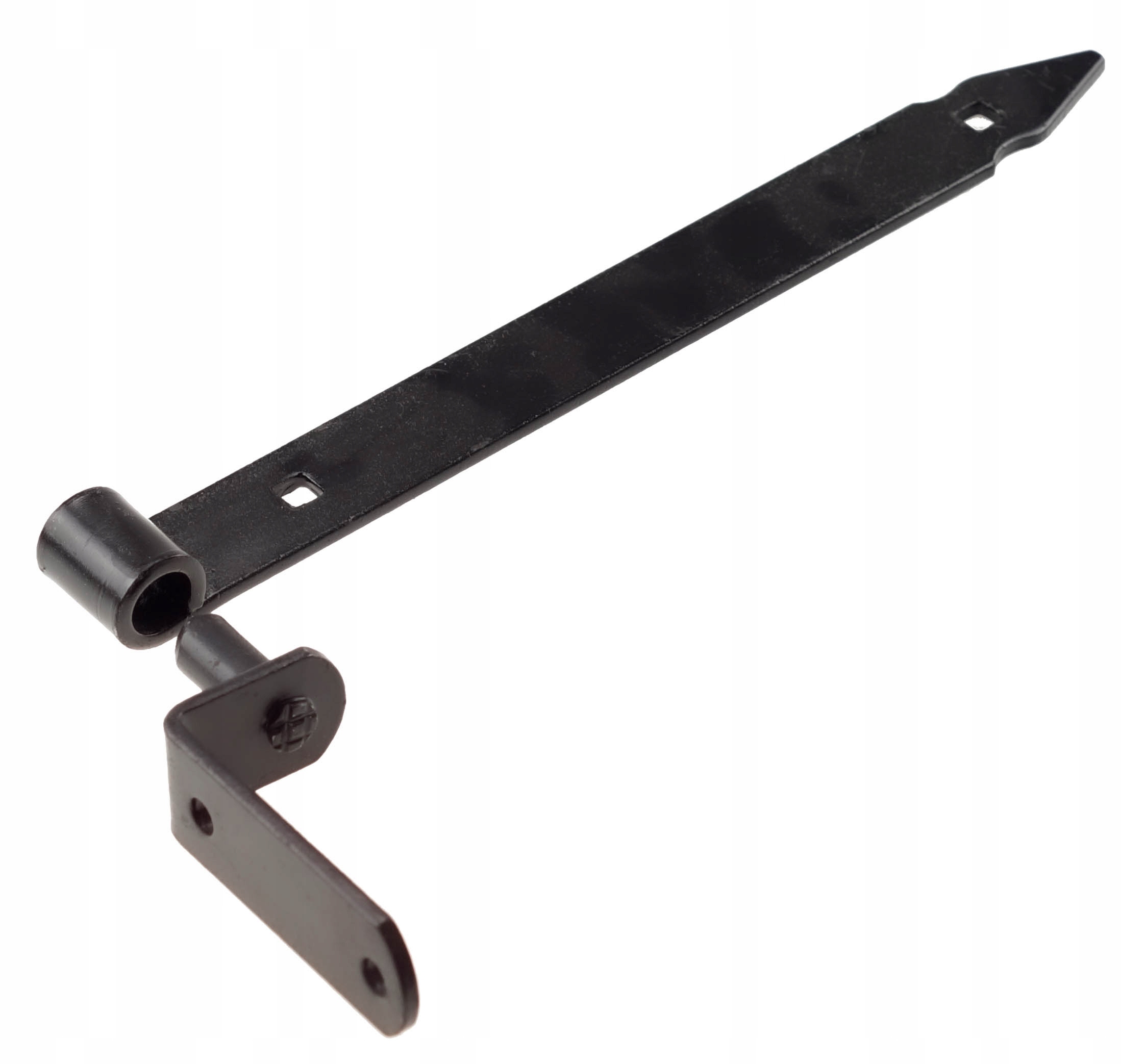 Zawias pasowy do bram 300 mm, hak do przykręcenia