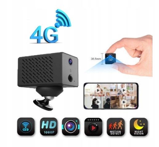 Kamera Na Baterie 4G Lte Internet S Sim Kartou